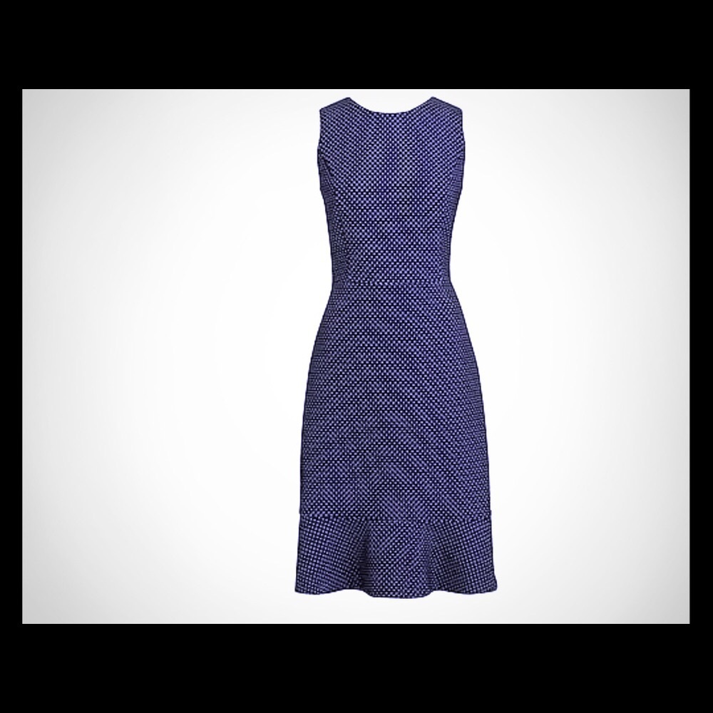 NWT J. Crew Sleeveless Flounce Hem Dress